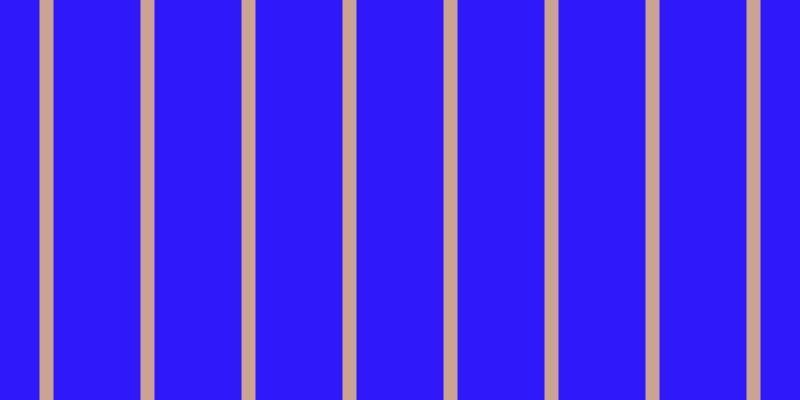 #2f18fa, #caa393 vertical lines, fourteen pixels wide, eighty-seven pixels apart
