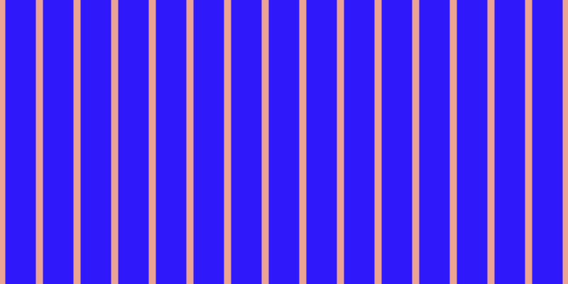 #2f18fa, #eba393 vertical lines, ten pixels wide, forty-three pixels apart