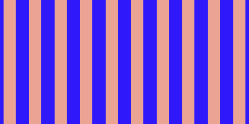#2f18fa, #eba393 vertical lines, thirty-nine pixels wide, forty-three pixels apart