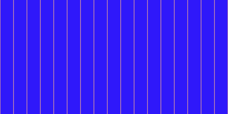 #2f18fa, #eba393 vertical lines, two pixels wide, forty-five pixels apart