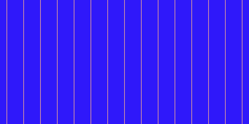 #2f18fa, #eba393 vertical lines, two pixels wide, fifty-two pixels apart