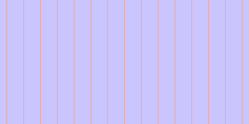 #2f18fa (25%), #eba393 vertical lines, two pixels wide, fifty-two pixels apart