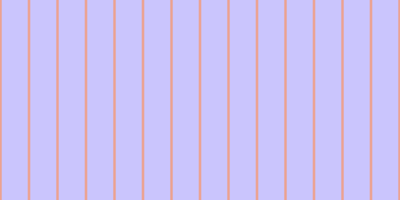 #2f18fa (25%), #eba393 vertical lines, five pixels wide, fifty-two pixels apart