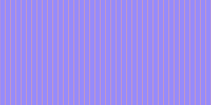 #2f18fa (50%), #eba393 vertical lines, two pixels wide, eighteen pixels apart
