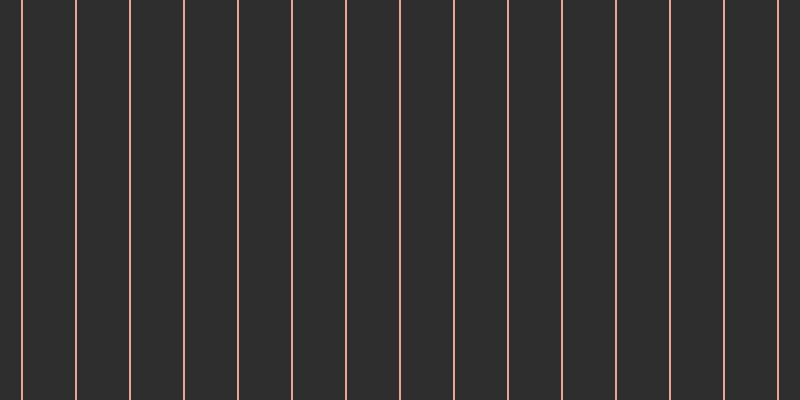 #2f2e2e, #eba393 vertical lines, two pixels wide, fifty-two pixels apart