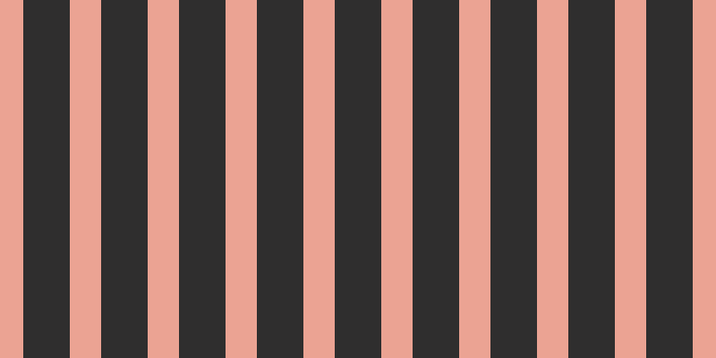 #2f2e2e, #eba393 vertical lines, thirty-five pixels wide, fifty-two pixels apart