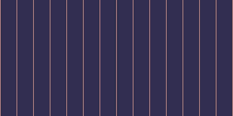 #2f2e4f, #eba393 vertical lines, two pixels wide, fifty-five pixels apart