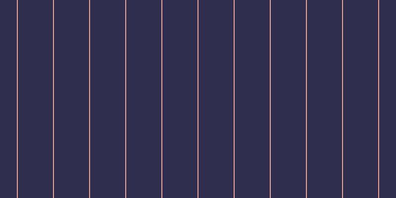#2f2e4f, #eba393 vertical lines, two pixels wide, seventy-one pixels apart
