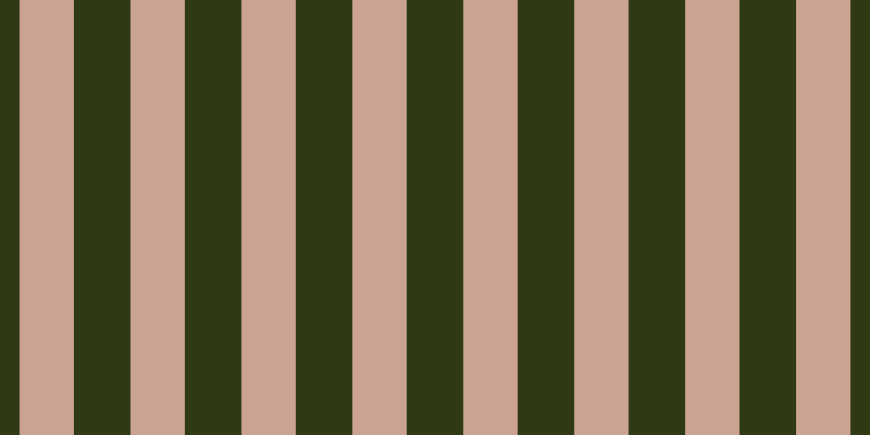 #2f3913, #caa393 vertical lines, fifty pixels wide, fifty-two pixels apart