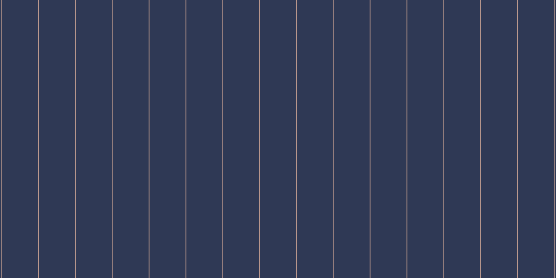 #2f3955, #caa393 vertical lines, one pixels wide, fifty-two pixels apart