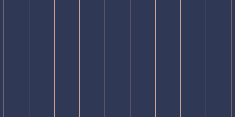 #2f3955, #caa393 vertical lines, two pixels wide, eighty-four pixels apart