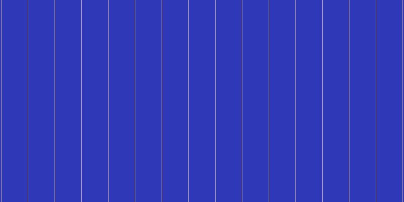 #2f39b8, #caa393 vertical lines, one pixels wide, fifty-two pixels apart