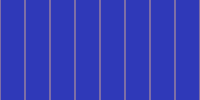 #2f39b8, #caa393 vertical lines, four pixels wide, ninety-six pixels apart