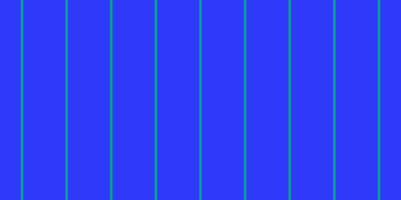 #2f39fa, #04a393 vertical lines, five pixels wide, eighty-four pixels apart