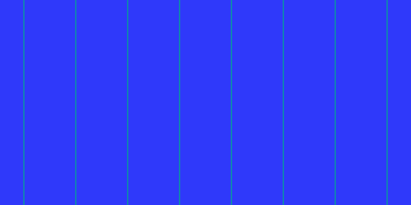 #2f39fa, #04a393 vertical lines, two pixels wide, ninety-nine pixels apart