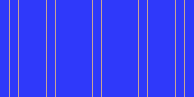 #2f39fa, #caa393 vertical lines, two pixels wide, thirty-six pixels apart