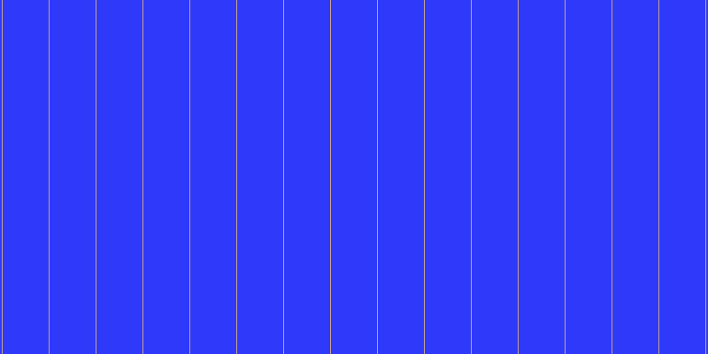 #2f39fa, #caa393 vertical lines, one pixels wide, fifty-two pixels apart