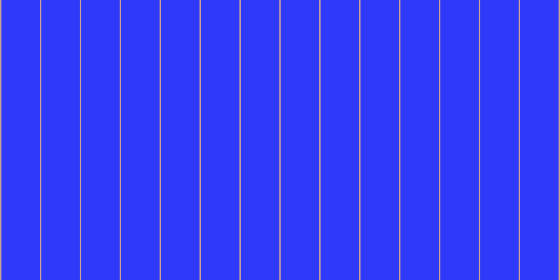 #2f39fa, #caa393 vertical lines, two pixels wide, fifty-five pixels apart