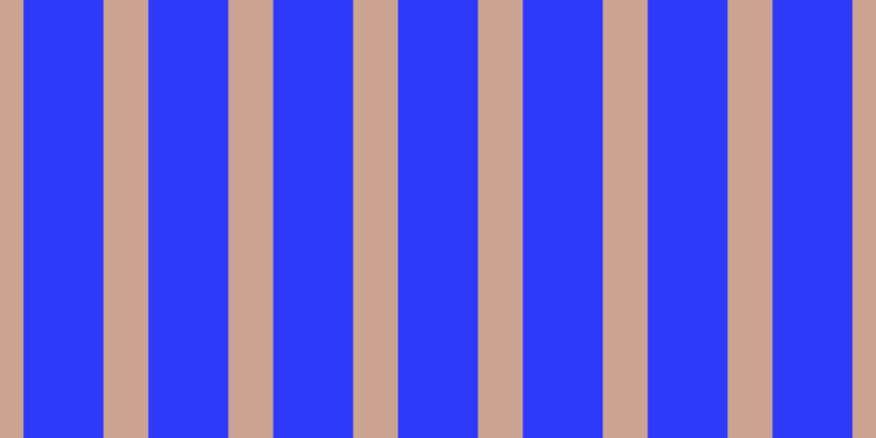#2f39fa, #caa393 vertical lines, forty-one pixels wide, seventy-three pixels apart