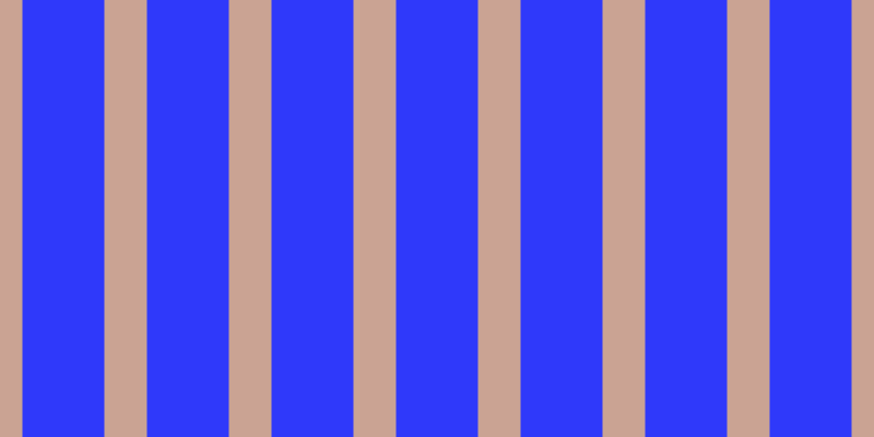 #2f39fa, #caa393 vertical lines, thirty-nine pixels wide, seventy-five pixels apart