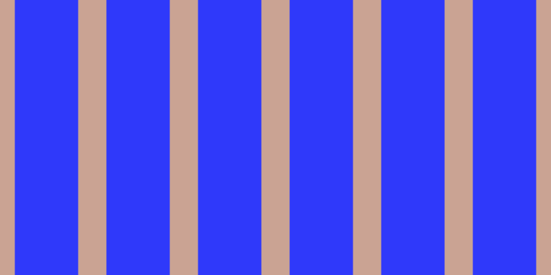 #2f39fa, #caa393 vertical lines, forty-one pixels wide, ninety-two pixels apart