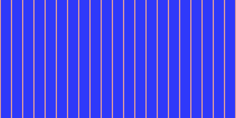 #2f39fa, #eba393 vertical lines, four pixels wide, thirty-four pixels apart