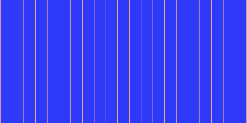 #2f39fa, #eba393 vertical lines, two pixels wide, thirty-six pixels apart