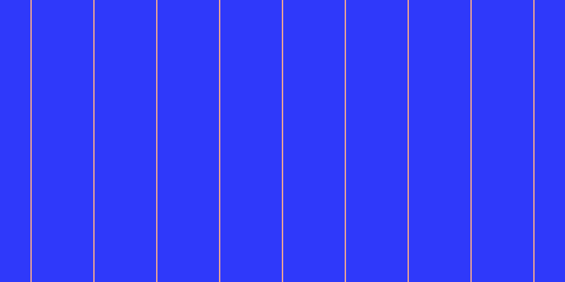 #2f39fa, #eba393 vertical lines, two pixels wide, eighty-seven pixels apart