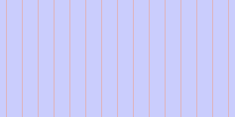#2f39fa (25%), #eba393 vertical lines, two pixels wide, fifty-two pixels apart