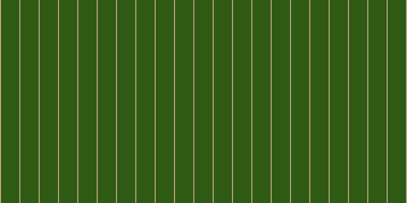 #2f5a13, #caa393 vertical lines, two pixels wide, thirty-six pixels apart