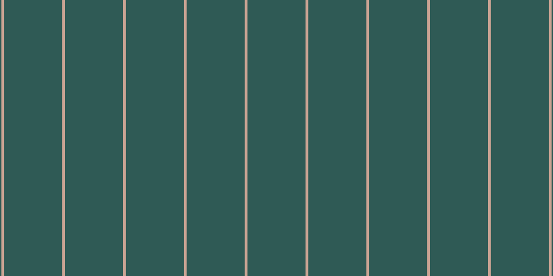#2f5a55, #caa393 vertical lines, four pixels wide, eighty-four pixels apart