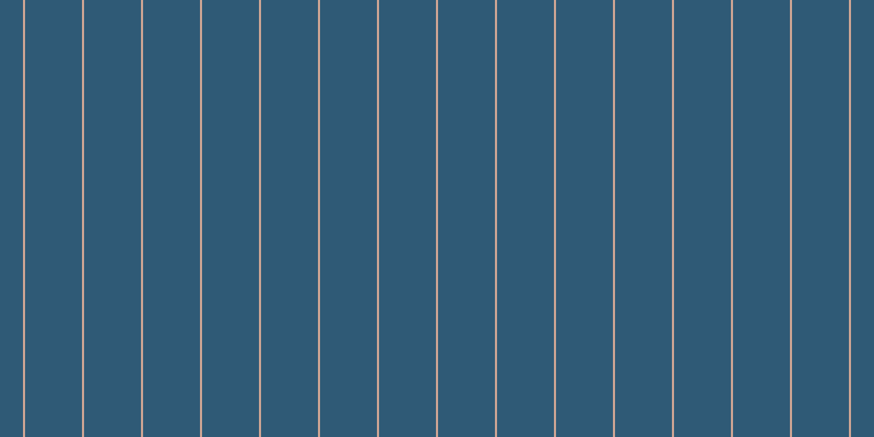 #2f5a76, #caa393 vertical lines, two pixels wide, fifty-two pixels apart