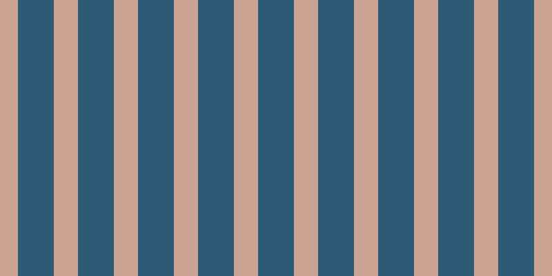 #2f5a76, #caa393 vertical lines, thirty-five pixels wide, fifty-two pixels apart