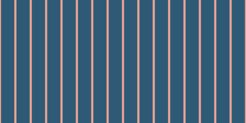 #2f5a76, #eba393 vertical lines, seven pixels wide, forty-three pixels apart