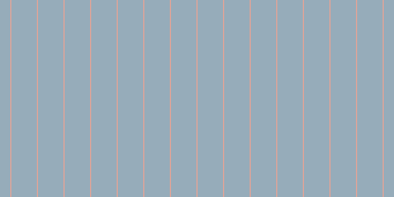 #2f5a76 (50%), #eba393 vertical lines, two pixels wide, fifty-two pixels apart