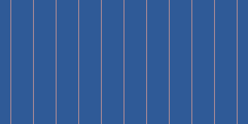 #2f5a97, #eba393 vertical lines, two pixels wide, seventy-one pixels apart