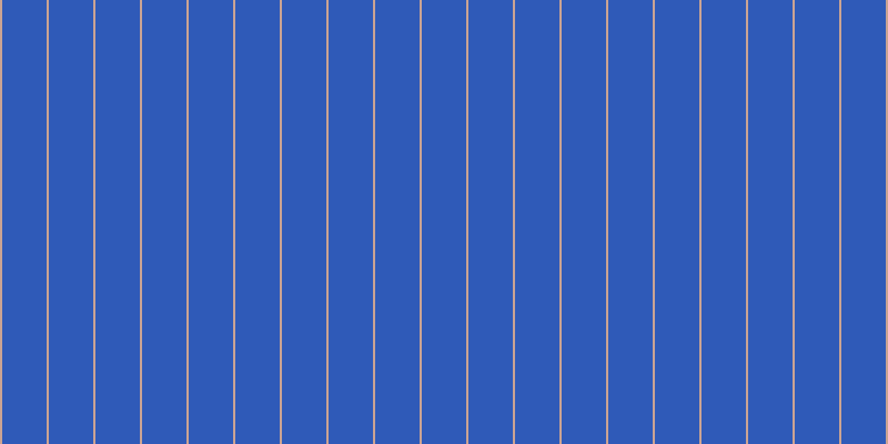 #2f5ab8, #caa393 vertical lines, two pixels wide, forty pixels apart