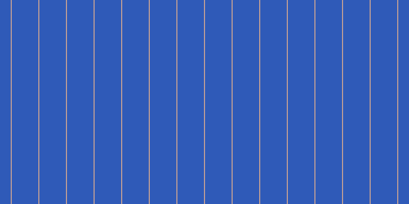 #2f5ab8, #caa393 vertical lines, two pixels wide, fifty-two pixels apart