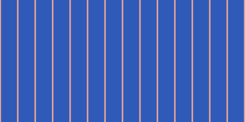 #2f5ab8, #eba393 vertical lines, five pixels wide, fifty-two pixels apart