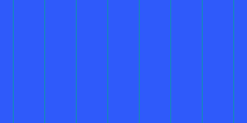 #2f5afa, #04a393 vertical lines, two pixels wide, one hundred pixels apart