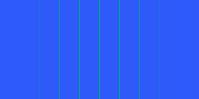 #2f5afa, #04a393 vertical lines, two pixels wide, seventy-eight pixels apart
