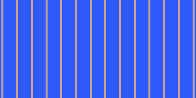 #2f5afa, #caa393 vertical lines, eight pixels wide, fifty-two pixels apart
