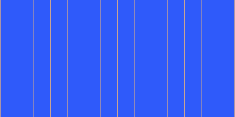 #2f5afa, #caa393 vertical lines, two pixels wide, fifty-five pixels apart