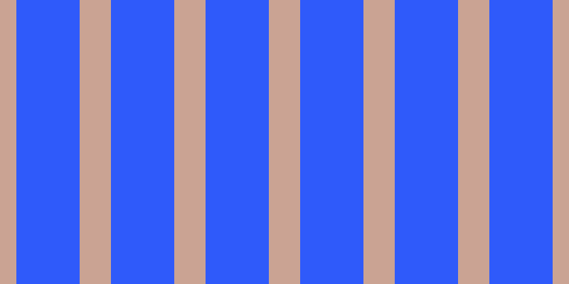 #2f5afa, #caa393 vertical lines, forty-four pixels wide, eighty-nine pixels apart