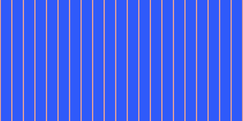 #2f5afa, #eba393 vertical lines, four pixels wide, thirty-four pixels apart