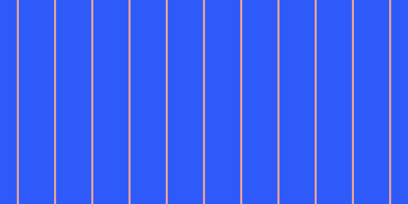 #2f5afa, #eba393 vertical lines, four pixels wide, sixty-nine pixels apart