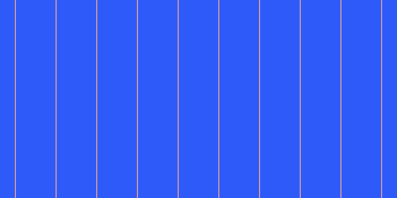 #2f5afa, #eba393 vertical lines, two pixels wide, eighty pixels apart
