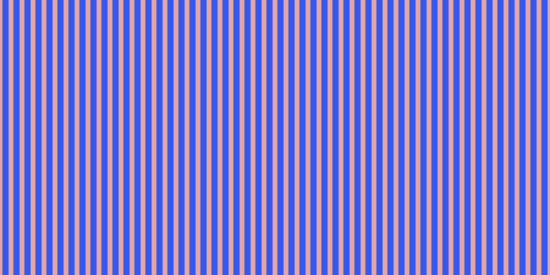 #2f5afa, #eba393 vertical lines, seven pixels wide, nine pixels apart