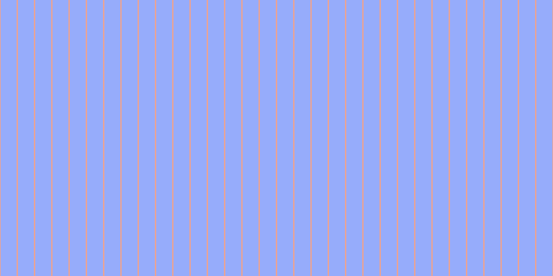 #2f5afa (50%), #eba393 vertical lines, two pixels wide, twenty-three pixels apart