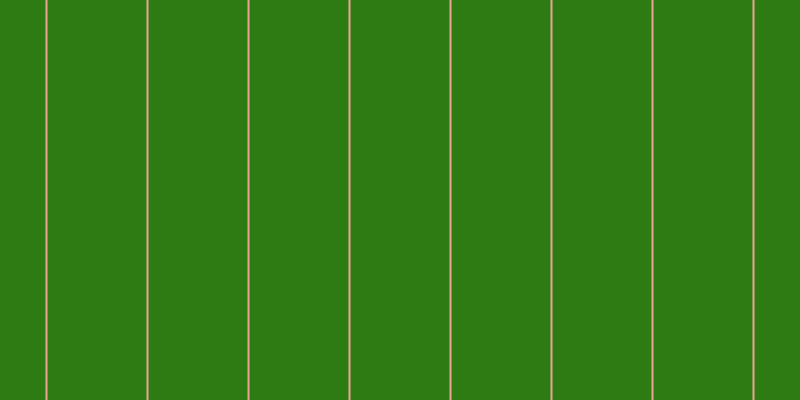 #2f7b13, #eba393 vertical lines, two pixels wide, ninety-nine pixels apart